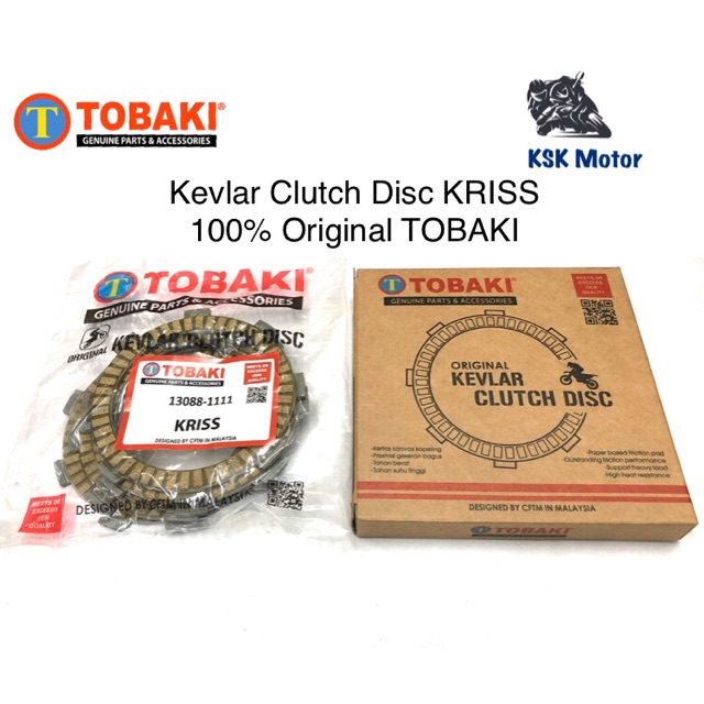 Keliver Clutch Plate Kriss110 100 Original TOBAKI(racing clutch plate