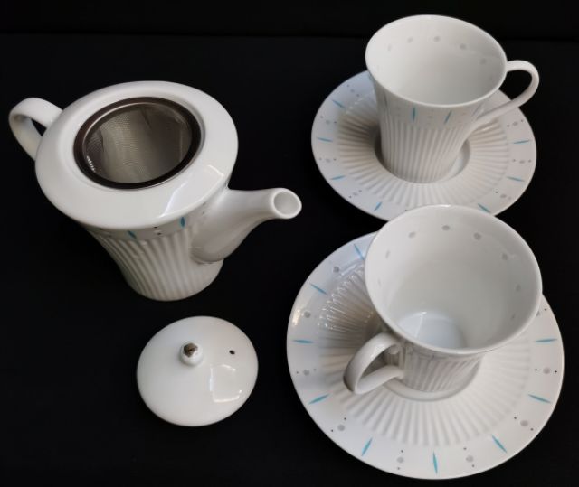 Ginza Diamond Shiraishi Alios Teaset Consists Of Teapot With 2 Cups Saucers Shopee Malaysia