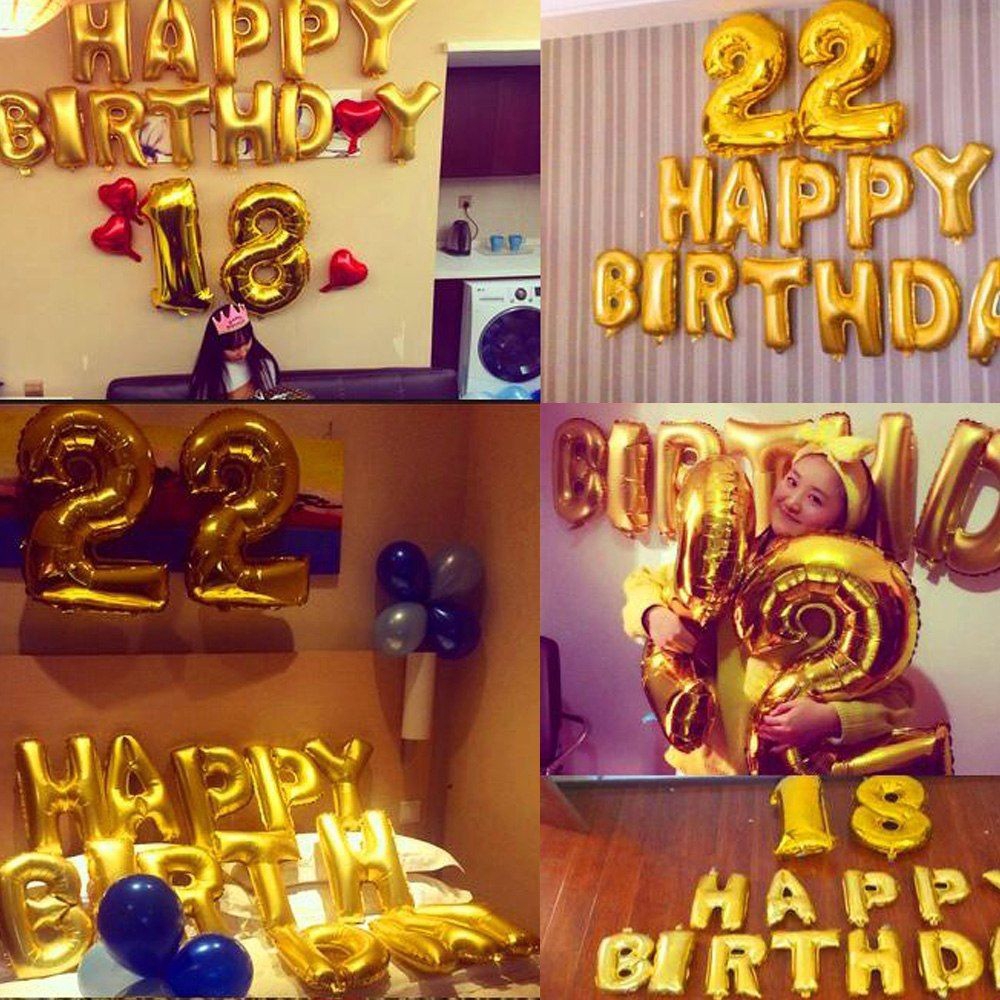 40inch Foil Ballon Fête Pour Anniversaires /& parties Numéro 8 gold 100 cm