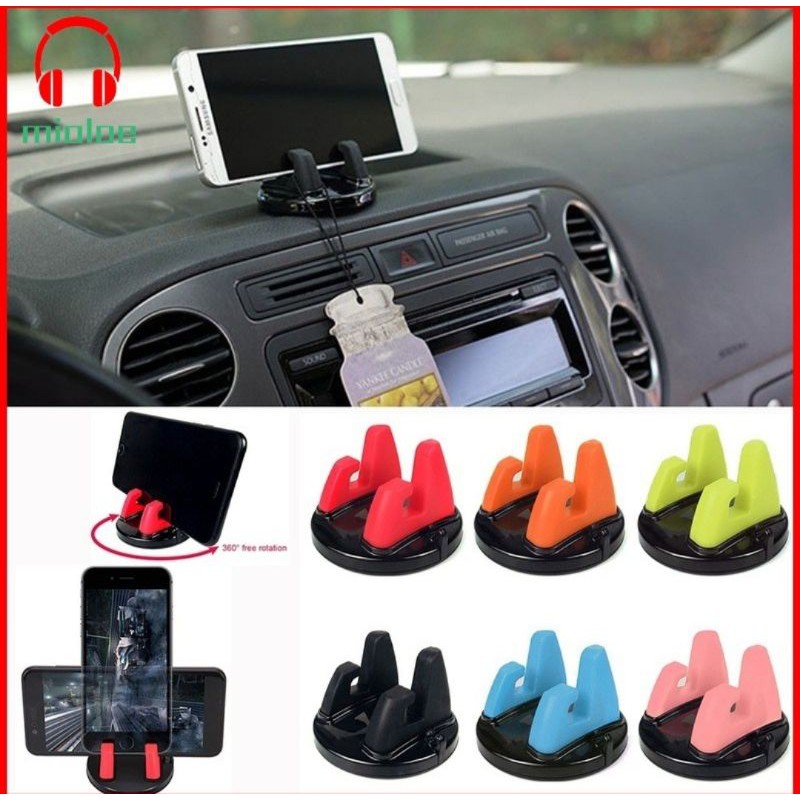 Universal 360 Rotation Car Mobile Phone Holder / Dashboard Sticking ...