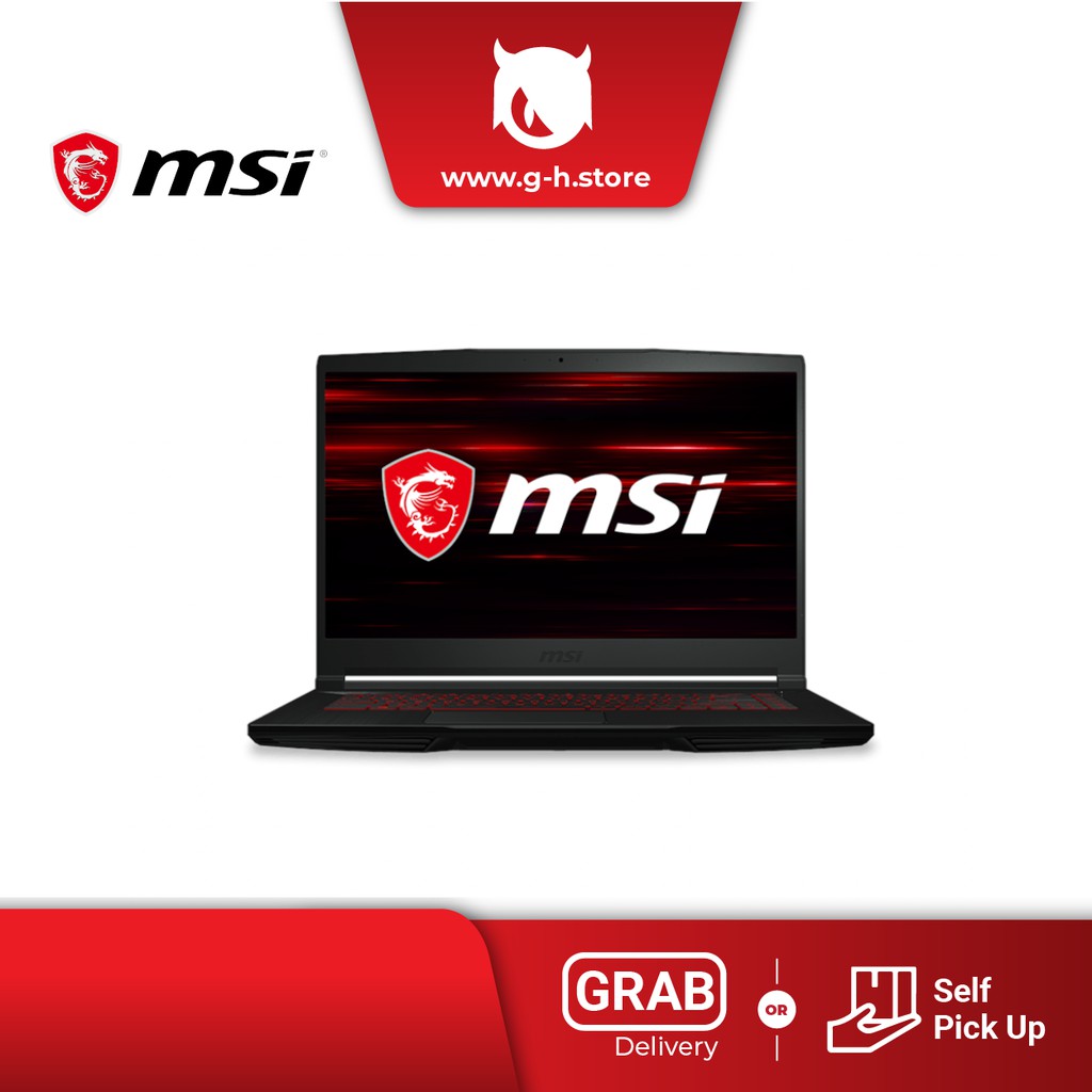 Msi Thin Gf63 10scsr 886 15 6 Fhd 144hz Gaming Laptop Black I7 10750h 8gb 512gb Ssd Gtx 1650ti 4gb Max Q W10 Shopee Malaysia