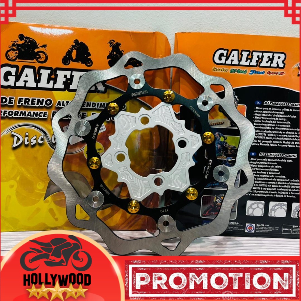 GALFER Disc Depan 267mm Front Disc Y125/LC135/Y15ZR/Y16 READY STOCK ...