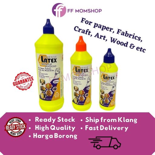 Buy Ff Momshop Adhesive Latex General Purpose Glue Gam Putih Gam Bunga Orkid Gam Lumut For Paper Craft Art Seetracker Malaysia