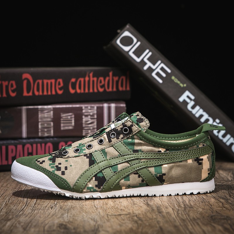 camouflage asics shoes