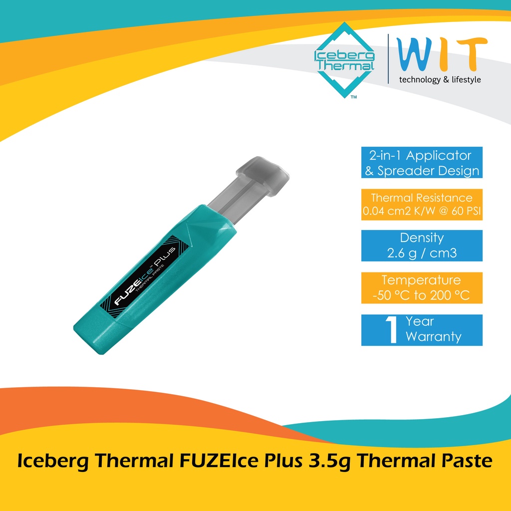Iceberg Thermal FUZEIce Plus 3.5g Thermal Paste