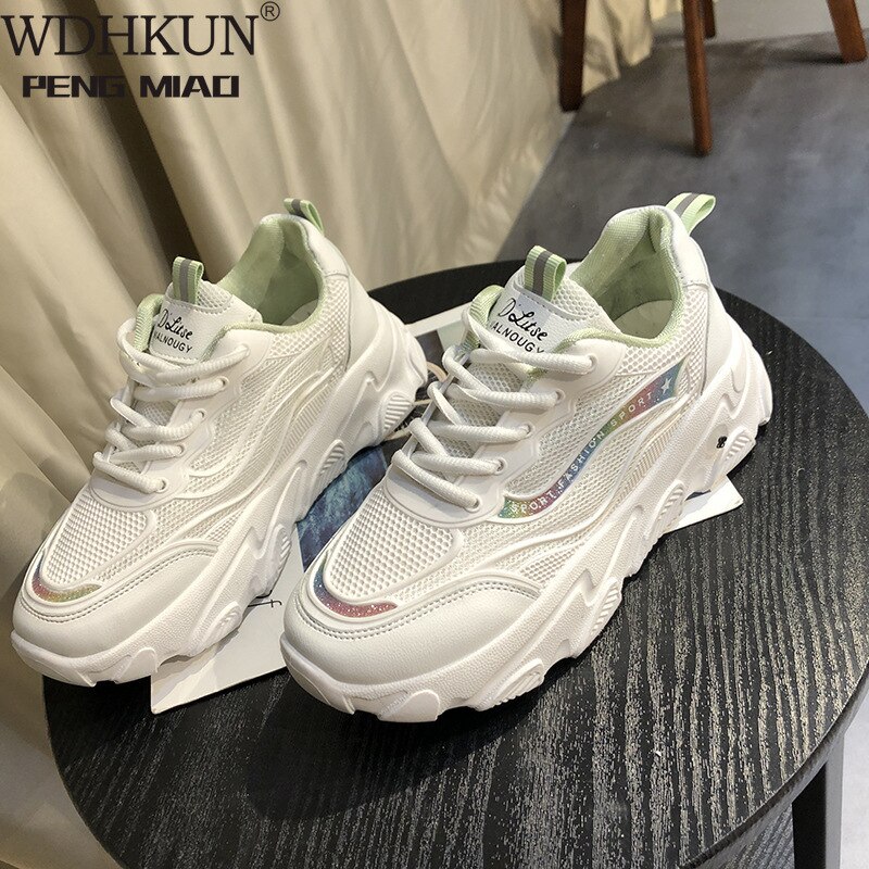 designer platform tennis shoes