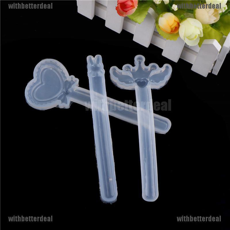 biliten Heart-Shaped Plastic Handicraft DIY Candle Mold Set for Candle Making