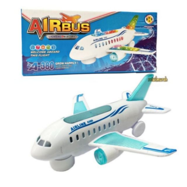 battery operated airplane toy