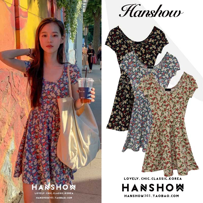 floral dress shopee