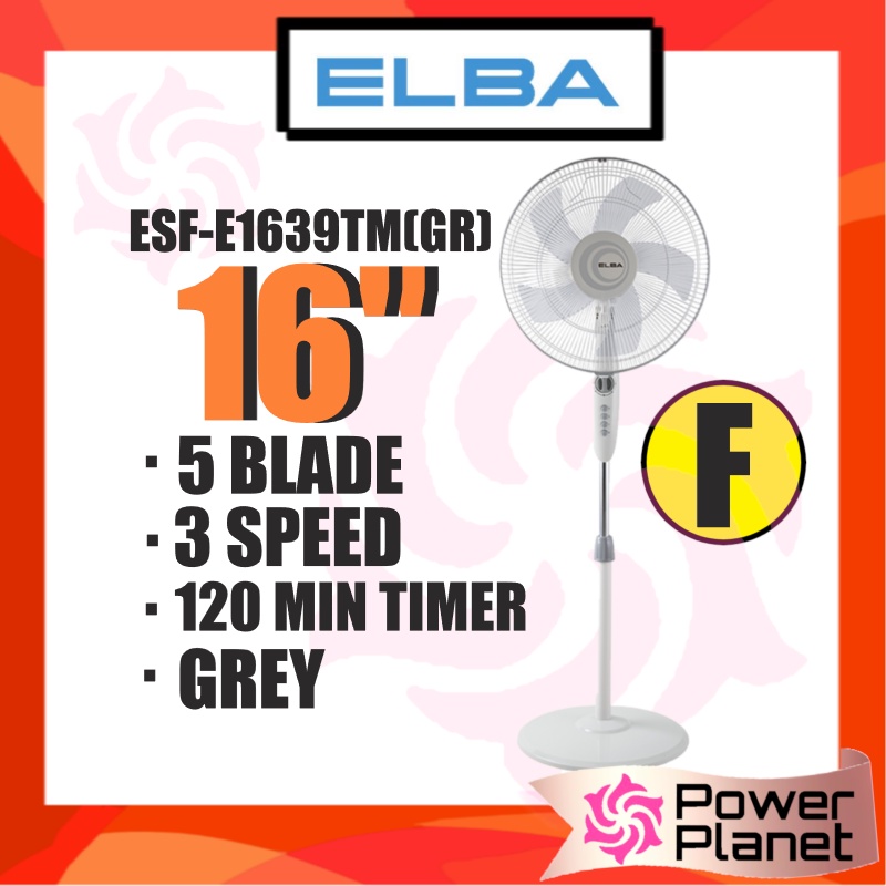 Midea Elba 16 Stand Fan Mf 16fs10n Or Mf 16fs10ns Or Mf 16fs18c Bk White Black Or Esf J1656 Bk Or Esf E1639tm Gr Shopee Malaysia