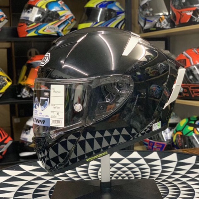 Shoei X Fourteen Shoei X14 Glossy Black Shoei Fullface Helmet Helmet Shoei Shopee Malaysia