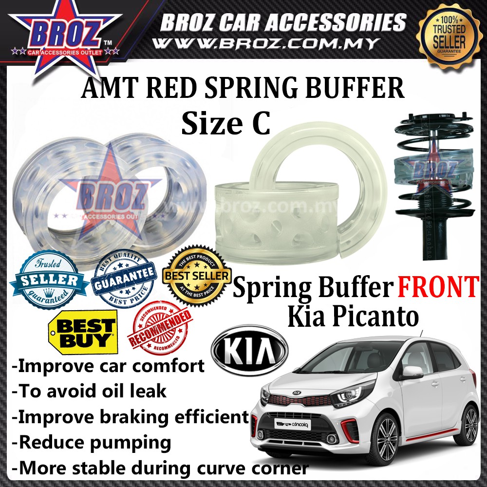 Kia Picanto Oem Front C Type Car Shock Absorber Spring Buffer Transparent Shopee Malaysia