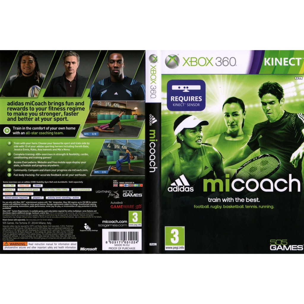 adidas micoach xbox 360 review