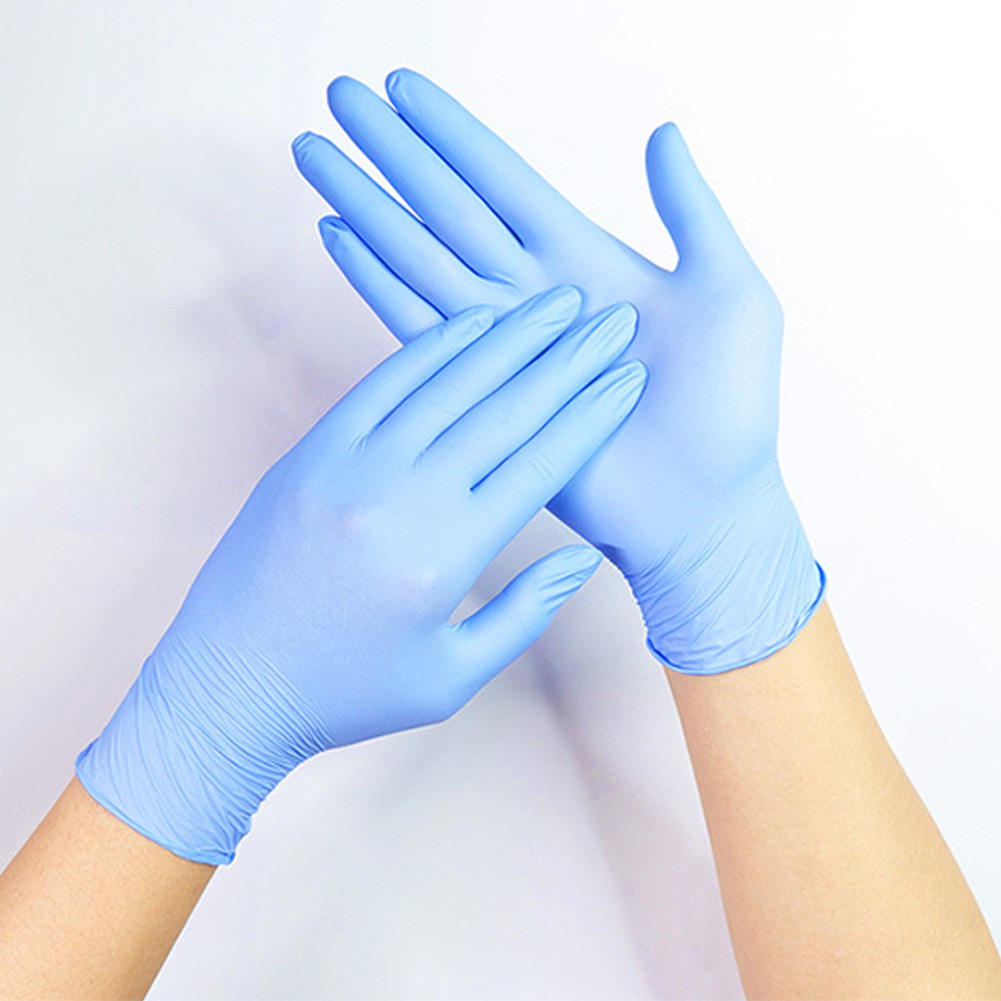 latex powder free disposable gloves