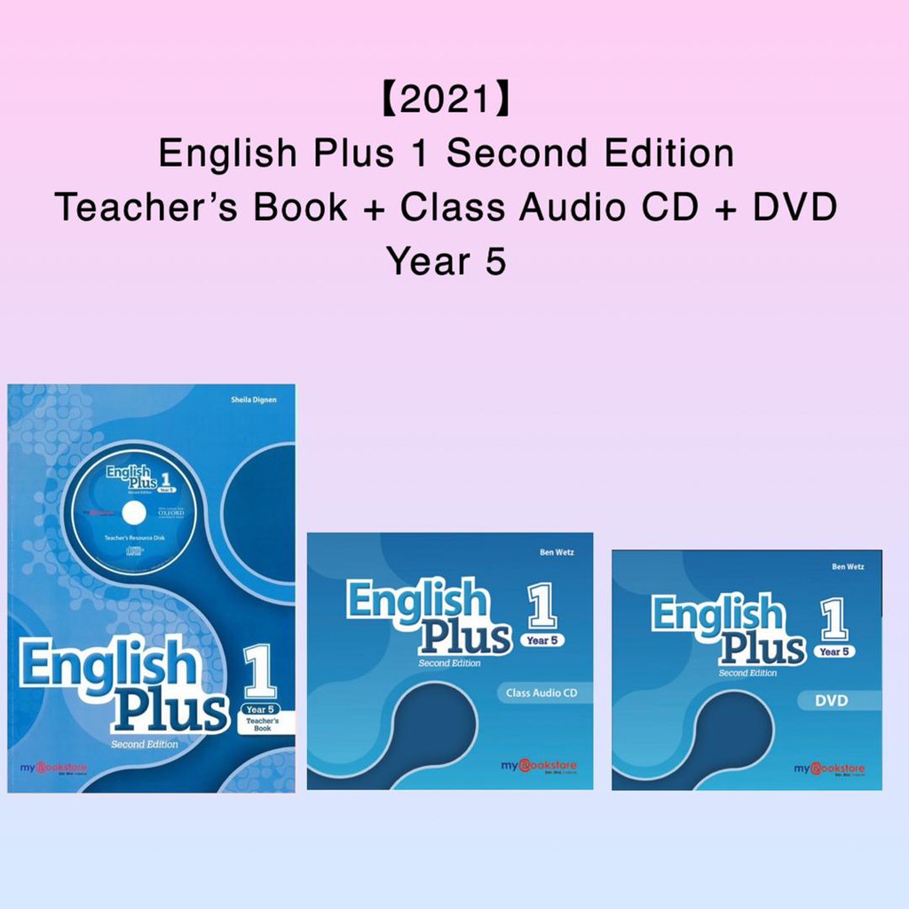 textbook-english-plus-1-second-edition-teacher-s-book-class-audio-cd