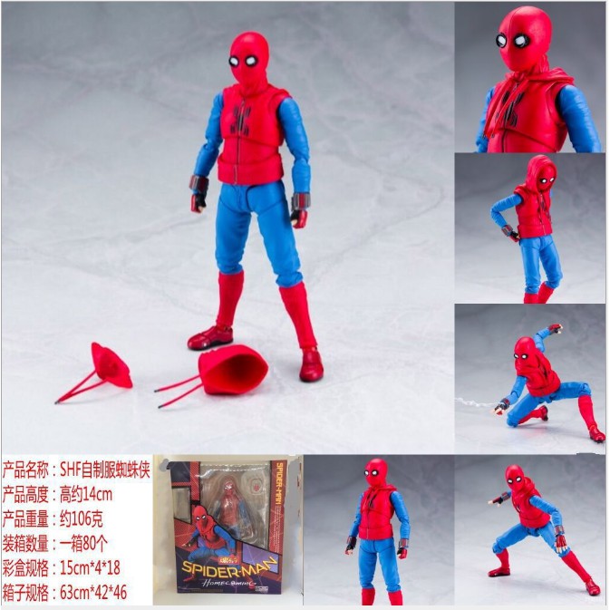 homemade spiderman action figure