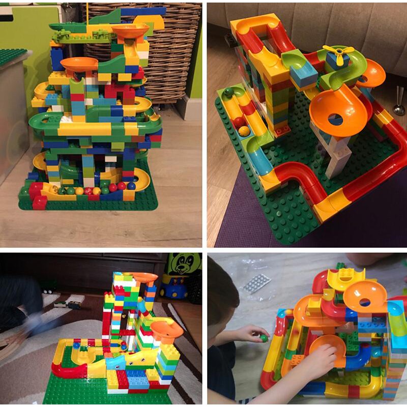 marble run duplo blocks