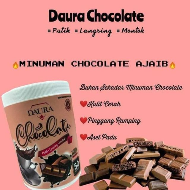 Daura chocolate kurus  Shopee Malaysia