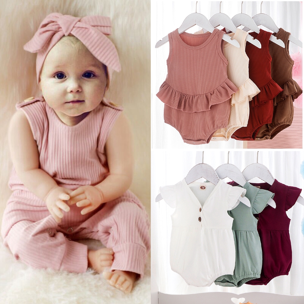 baby girl knitted romper