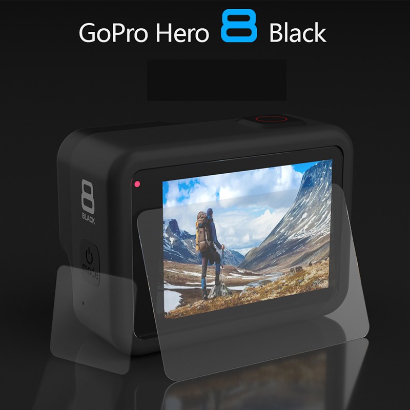 Tempered Glass Lens Lcd Screen Protector For Gopro Hero 8 Black