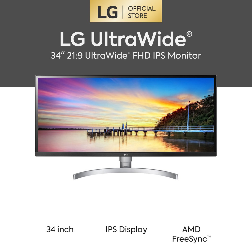Lg 34 34wk650 Ultrawide Wfhd Ips Hdr10 Led Monitor Shopee Malaysia