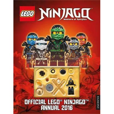 Official Lego Ninjago Annual 2016 ( Free Lego Cole Minifigure with ...