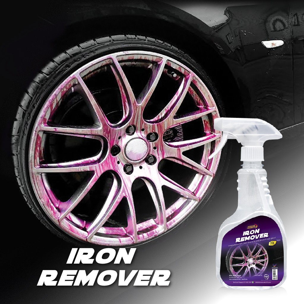 GMD Neutral Iron Remover (16oz) Brake Dust Iron Rust and Paint