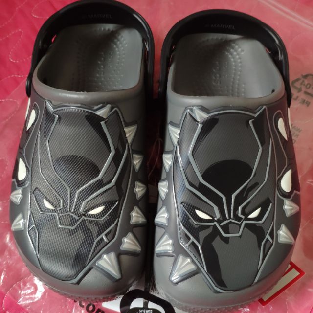 black panther crocs