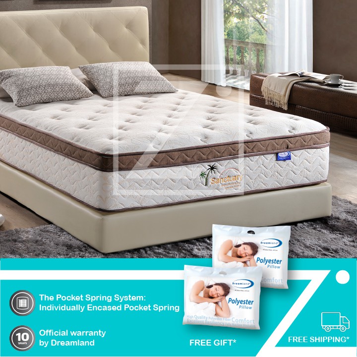 Dreamland Sanctuary Mattress (13") Shopee Malaysia