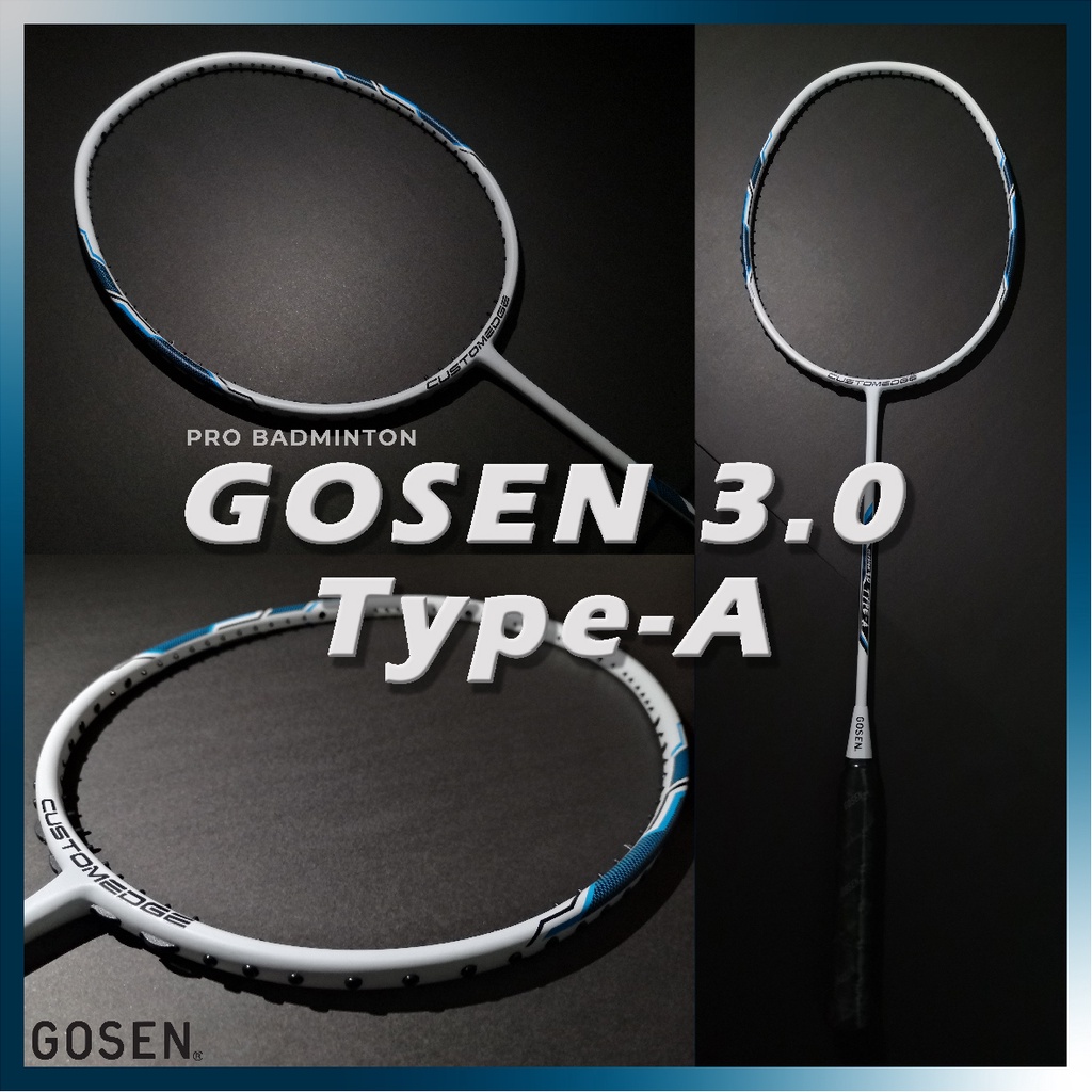 GOSEN Japan 4U6 Max Tension 28lbs version 3.0 type A racquet