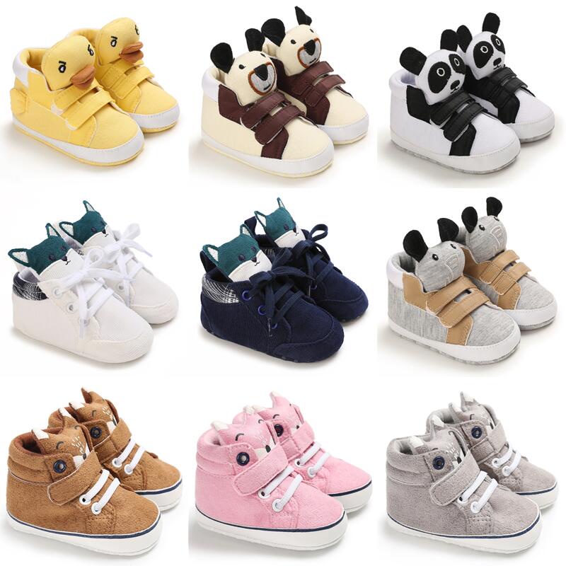 Baby Girl boy Shoes for 1 Year Old Cartoon Cute Shose for Baby Pa Infant Shoes Toddler Soft