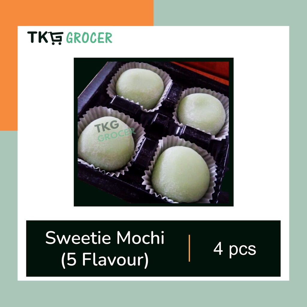 Japanese Rice Cake / Mochi Halal / Sweetie Mochi 4pcs (Red Bean