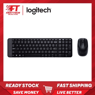 Logitech Wireless Keyboard & Mouse Combo MK220 / MK235 with Advanced 2.4 GHz Wireless & Compact Design