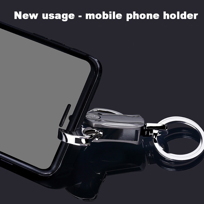 Versatile Have Custom Lettering Keychains 4-in-1 Heavy Duty Key Chain Anti-Anxiety Rotatable Keyring Box Cutter Phone... - Image 5