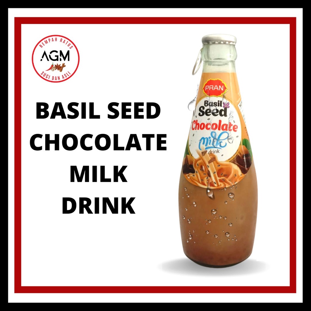 AGM BASIL SEED CHOCOLATE MILK DRINK 290ML Shopee Malaysia