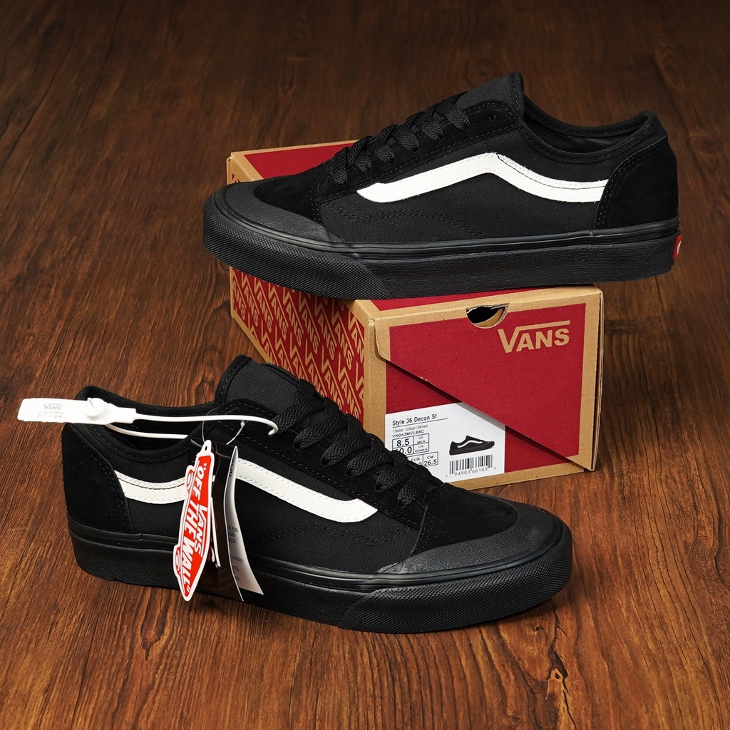 vans decon sf black