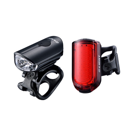 D-light Front & Rear Bicycle Light Cycling UBS Rechargeable