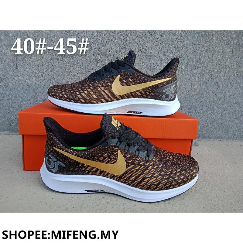 nike air zoom pegasus 35 black gold
