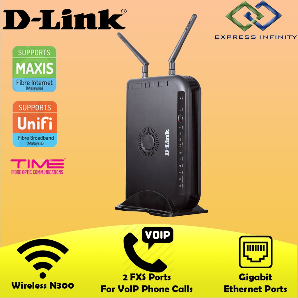 D-Link DVG-N5412SP N300 Wireless VoIP Router | Shopee Malaysia