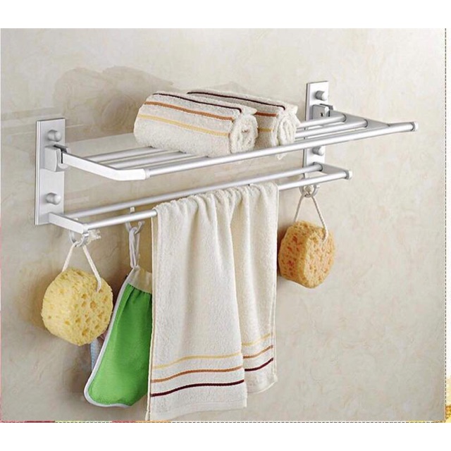 Stainless Steel Towel Hanger ( 600 mm L x 200 mm height ) | Shopee Malaysia