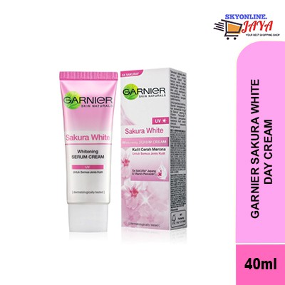 garnier sakura white day cream