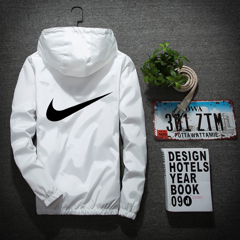 gold windbreaker nike