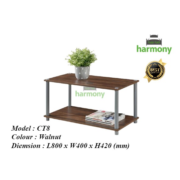Harmony Particle Board Coffee Table / Solid Board Coffee Table