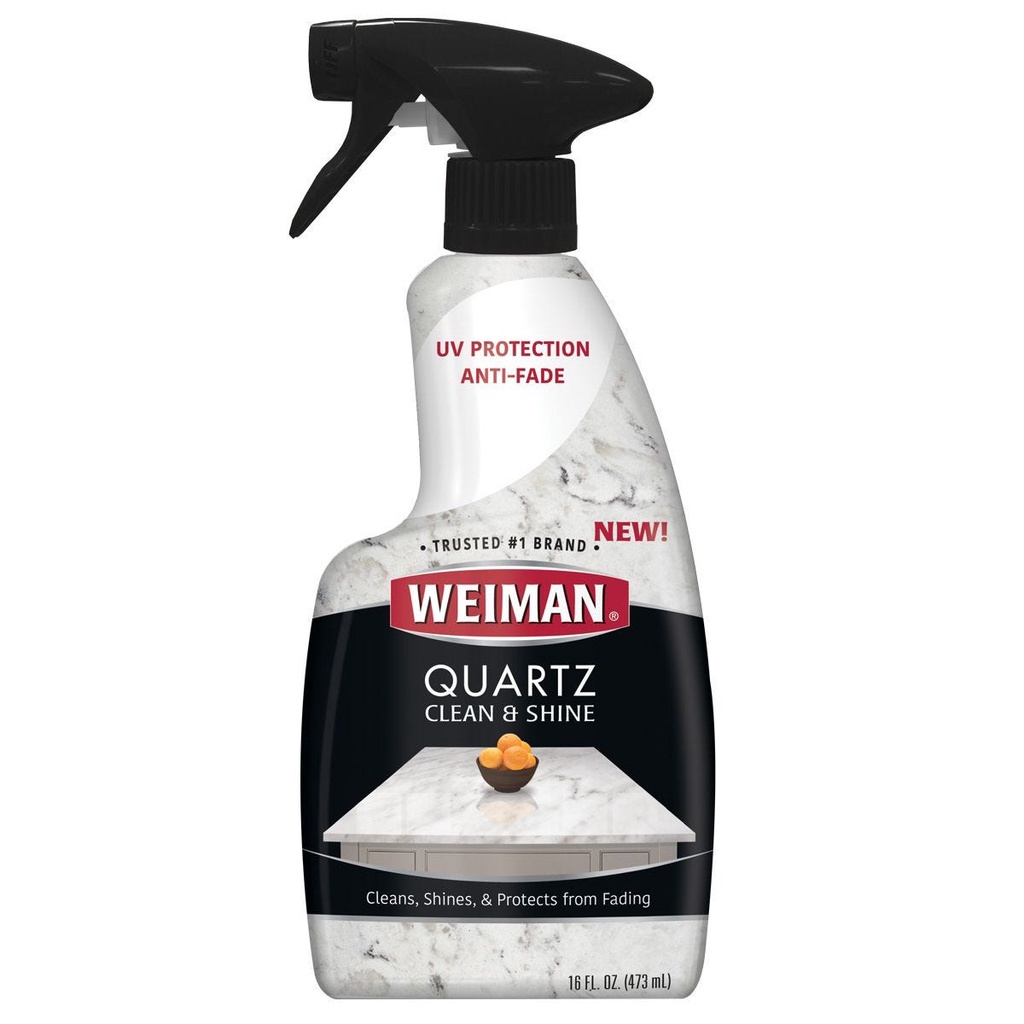 (READY STOCK) Weiman Quartz CLEAN & SHINE Countertop Cleaner and Polish. Use on Granite Marble Stone. Kitchen Sink Tile