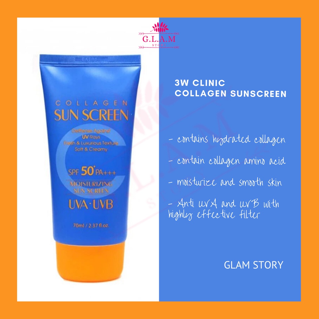 3w clinic sunscreen
