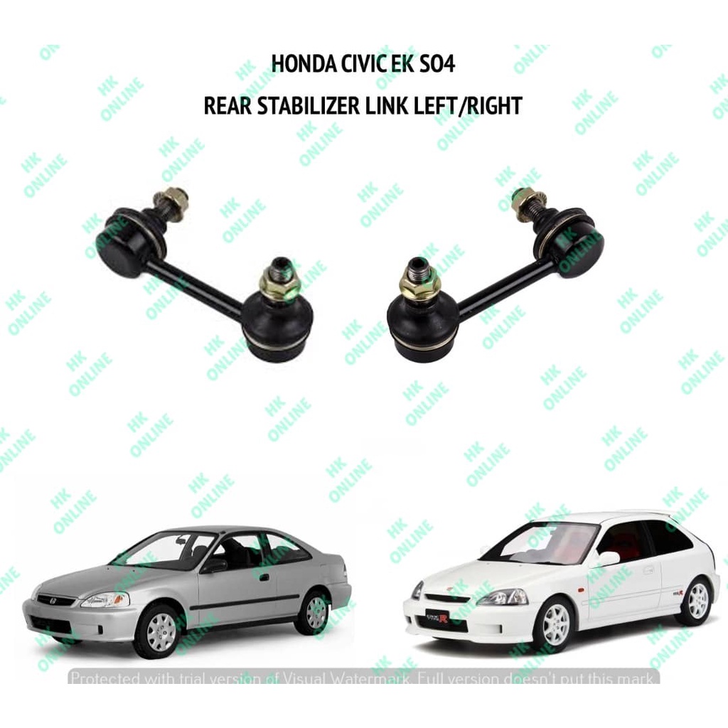 HONDA CIVIC EK SO4 REAR ABSORBER LINK/STABILIZER LINK LEFT/RIGHT (PREMIUM QUALITY) Shopee Malaysia