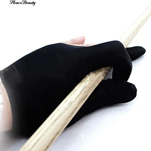Purpose Durable ™ Spandex Snooker Billiard Cue Glove Pool Left Hand Open Three Finger Accessory Must - Image 2