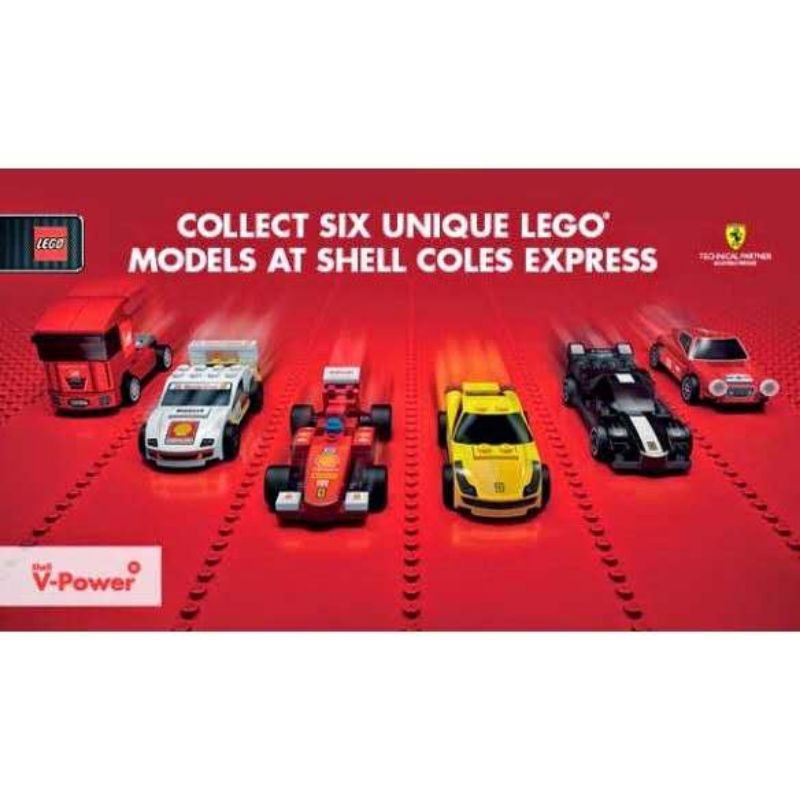 2012 Shell V-Power Lego Series - 30194 Ferrari 458 Italia | Shopee 
