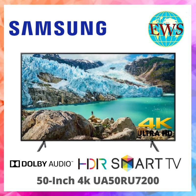 Samsung 50 Inch 4k Uhd Smart Tv Sam Ua50ru7200 Shopee Malaysia