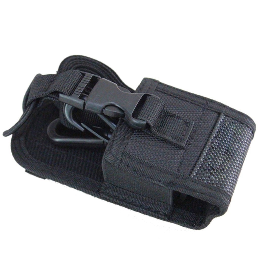 Accessory Portable Nylon Walkie Talkie Holder Pouch Bag Two Way Case Adajustable Shoulder Strap - Image 5